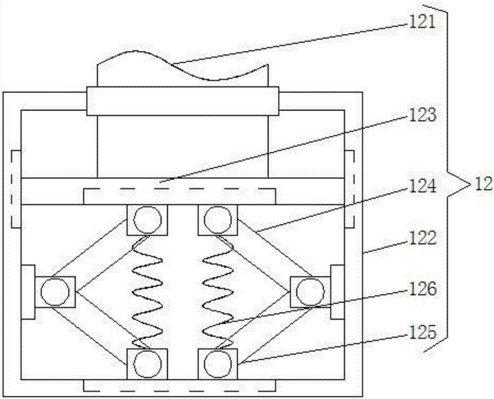 Hoisting machine with high stability