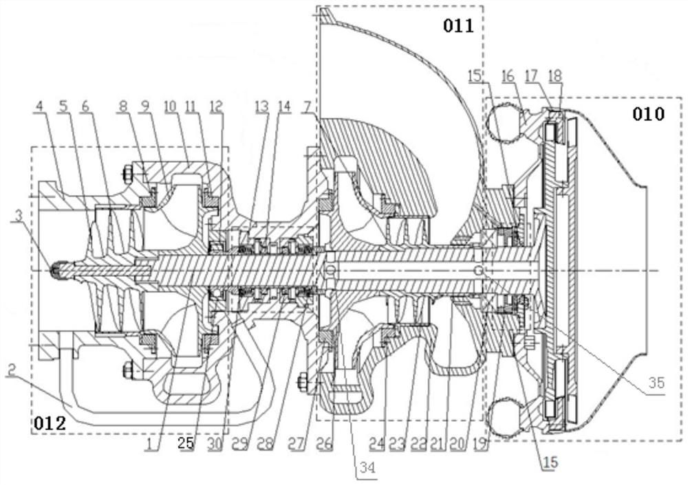 An open-cycle liquid oxygen kerosene engine system and using method