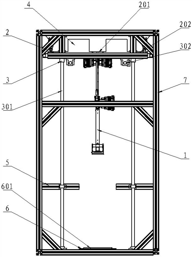 Multi-purpose test platform for legged robot single leg