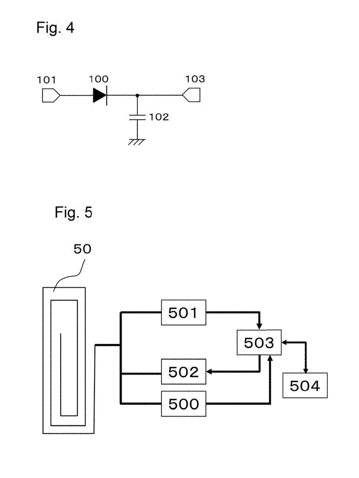 Rectifying element, method for producing same, and wireless communication device