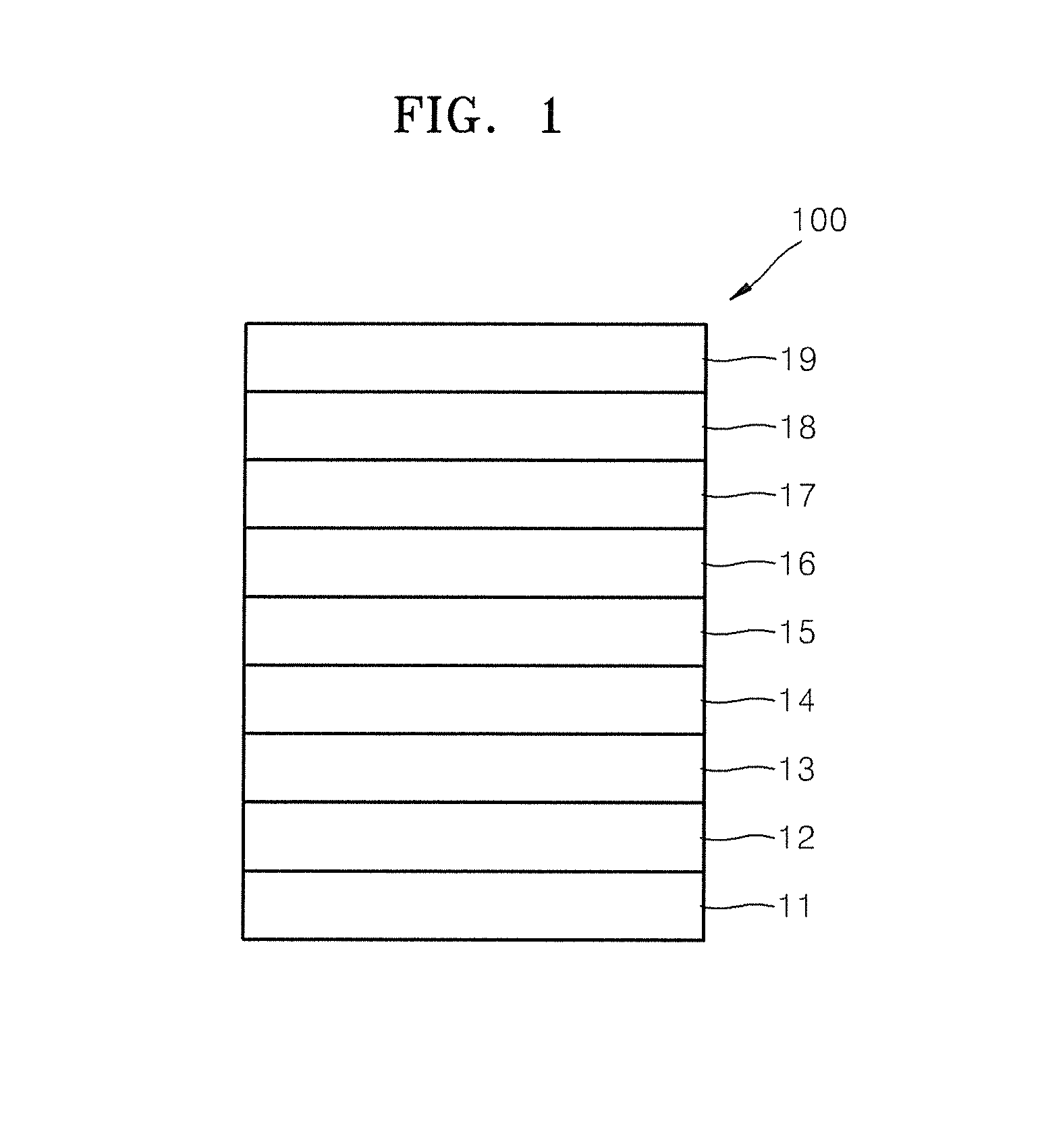 Organic light-emitting diode and flat display device including the same