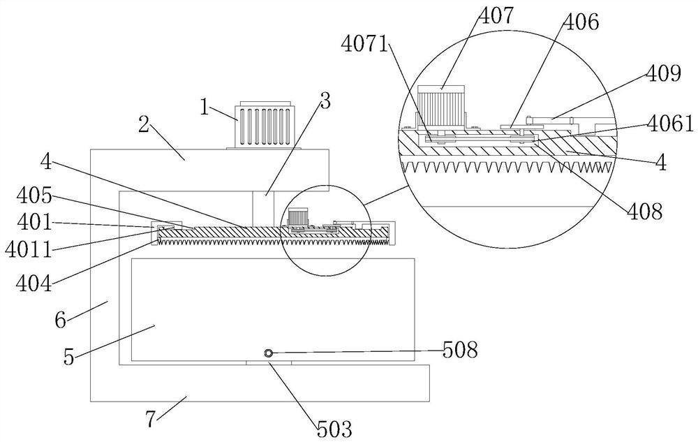 A plastic waste cutting and processing system