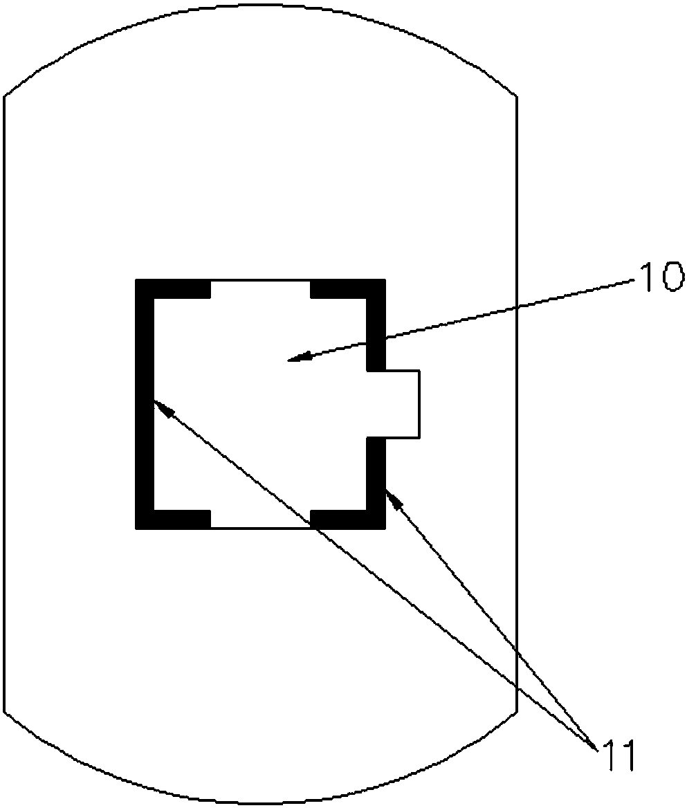 Three-frequency antenna applied in GPS, LTE and WIFI bands