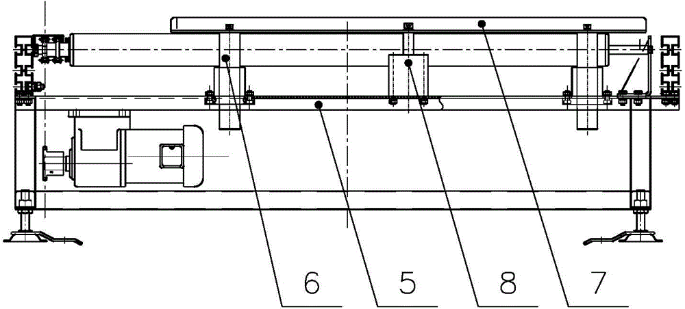 Device for arranging and binding packaging boxes automatically