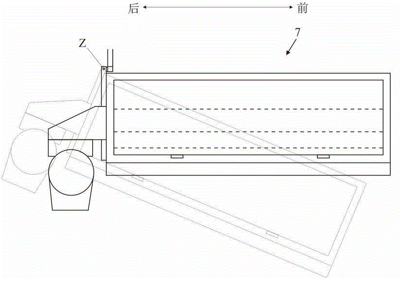 Millet combined harvester and system thereof