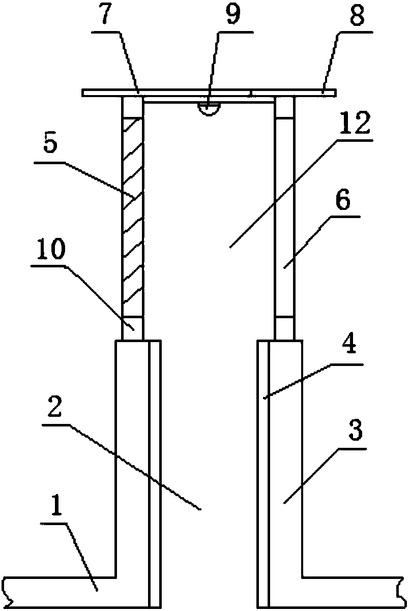 Ventilation airshaft for underground garage and with lightning function