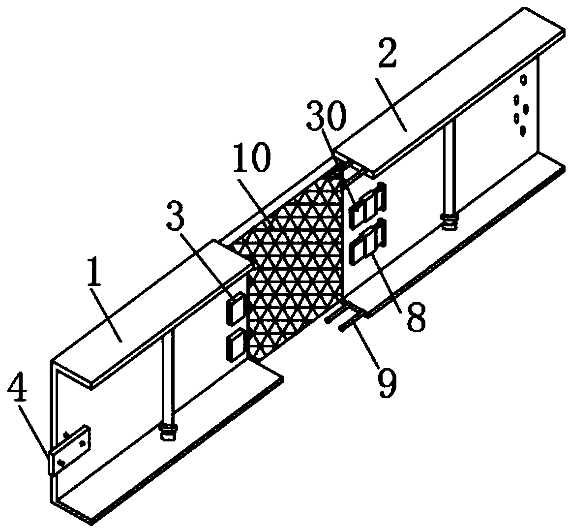 Connecting adjusting structure of side formworks for road construction