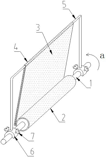 Static release gear for production of flexible composite insulating material