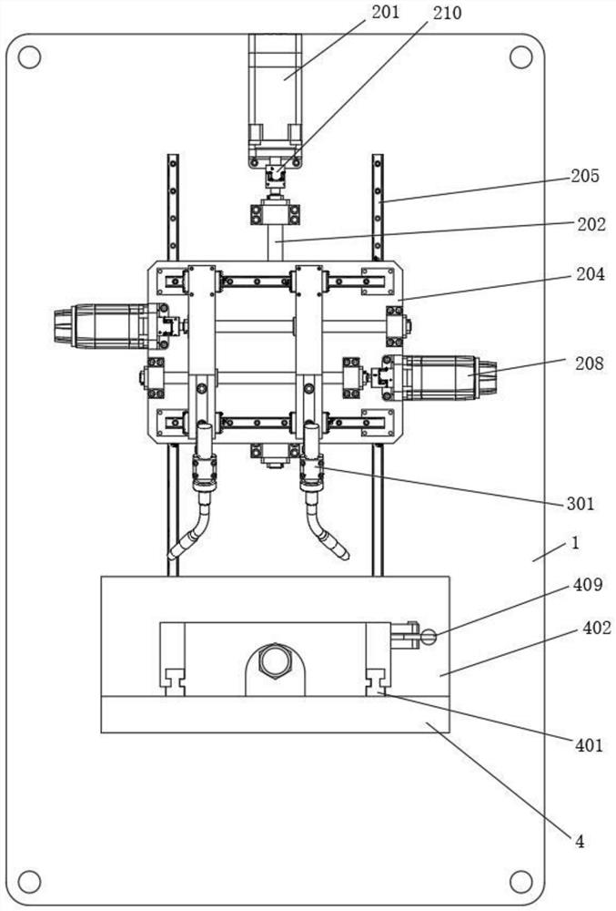 Fixing device for welding of alternating current capacitor terminal