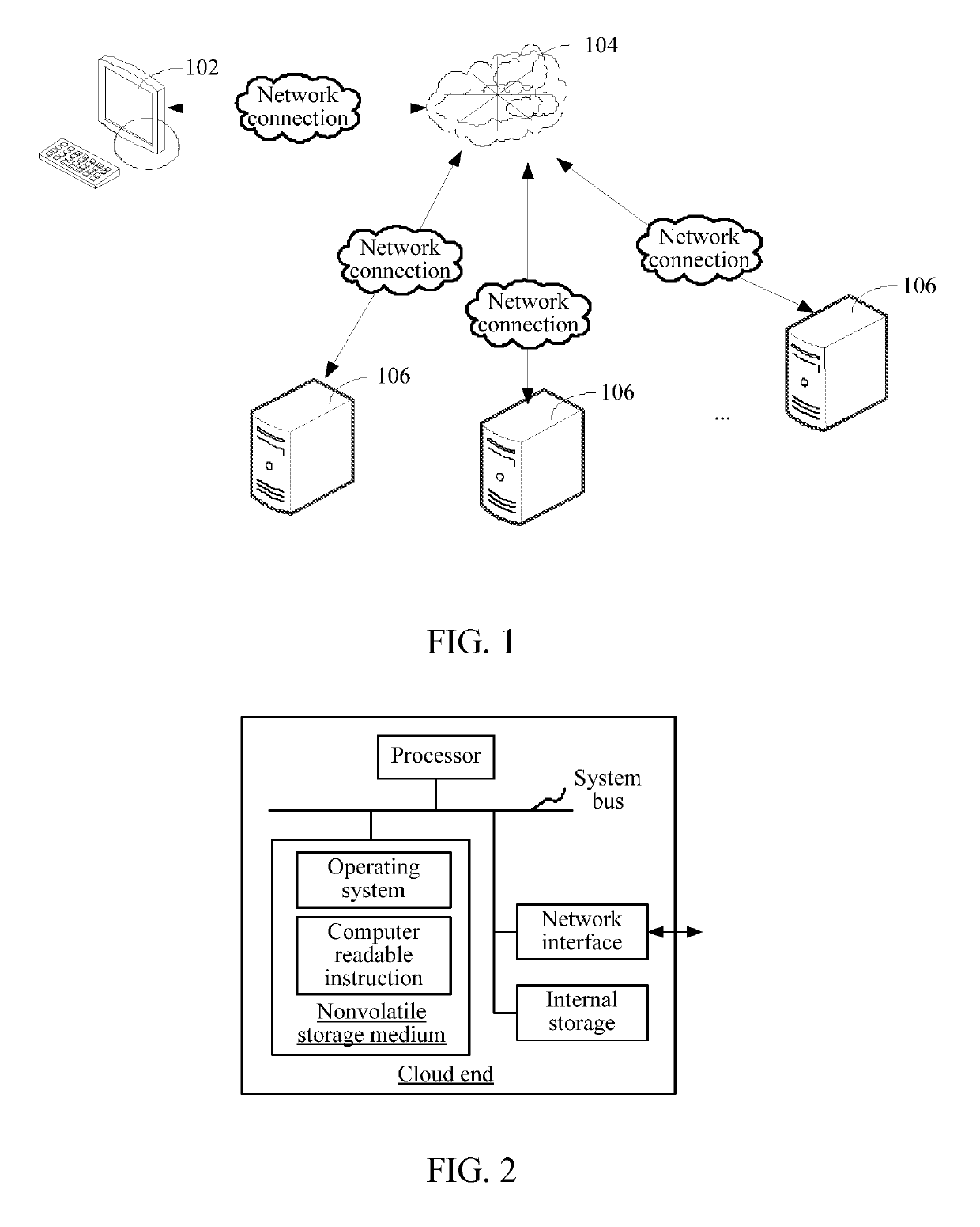 Cloud-end data multicast method and system, and computer device