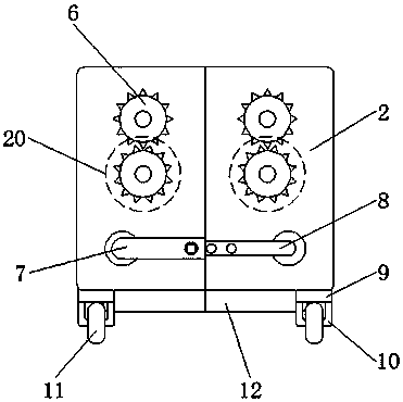 Cleaning device for mechanical automatic machining