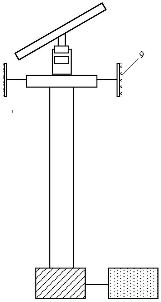 Wind power generation and photovoltaic power generation integrated device