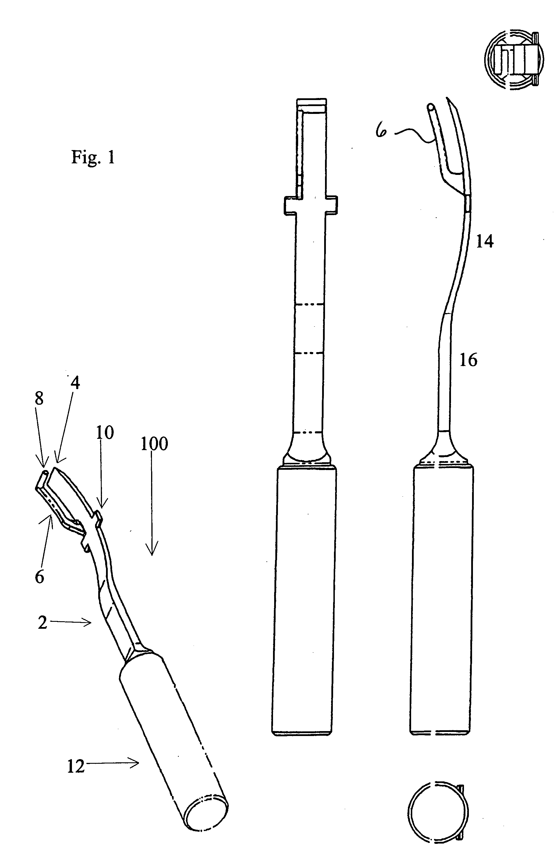 Bone harvesting device and method