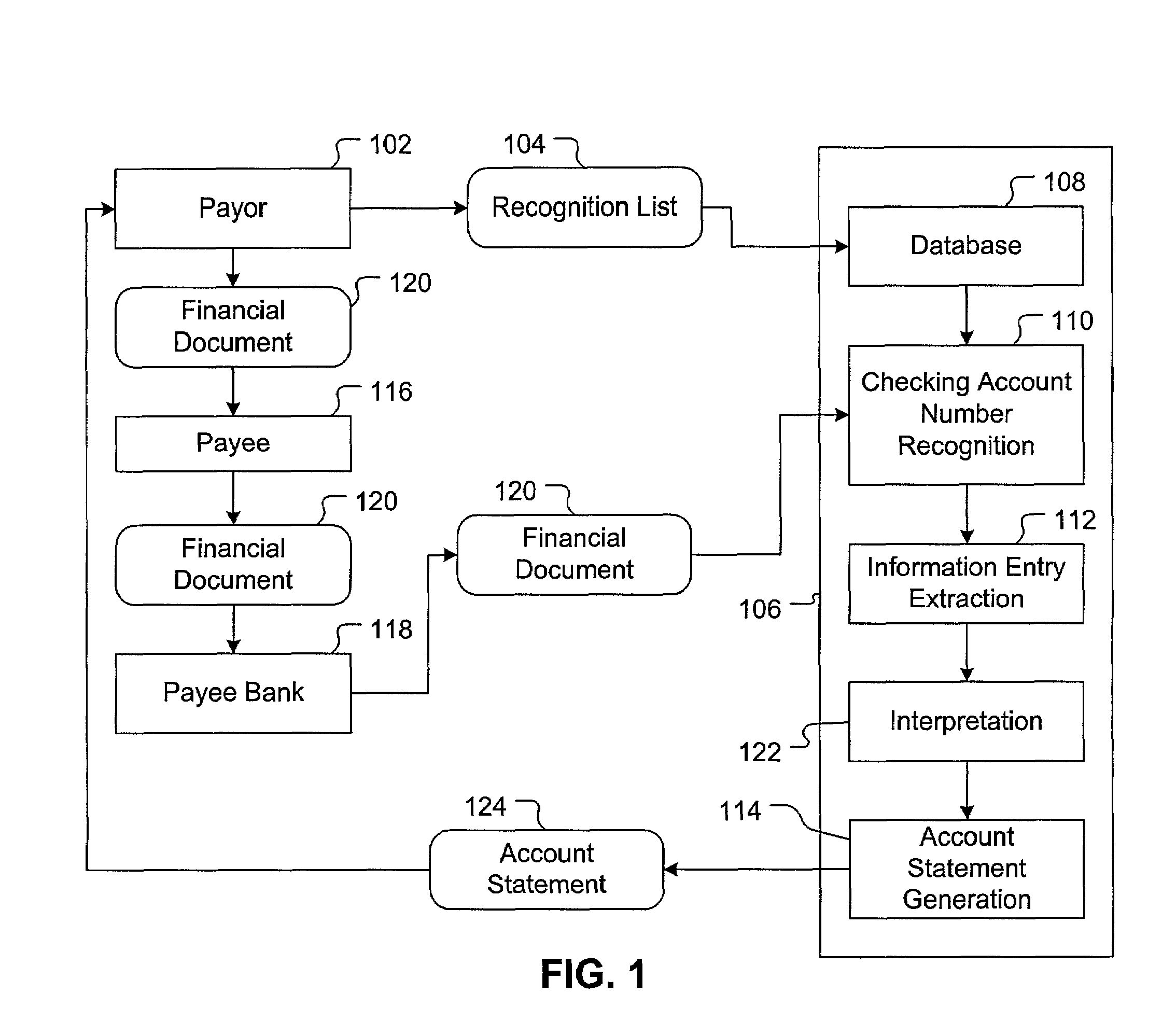 Extracting text written on a check