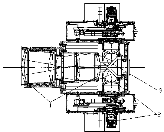 A Multi-channel Target Simulation System Based on Beam Combining Prism and Beam Expanding Field Mirror