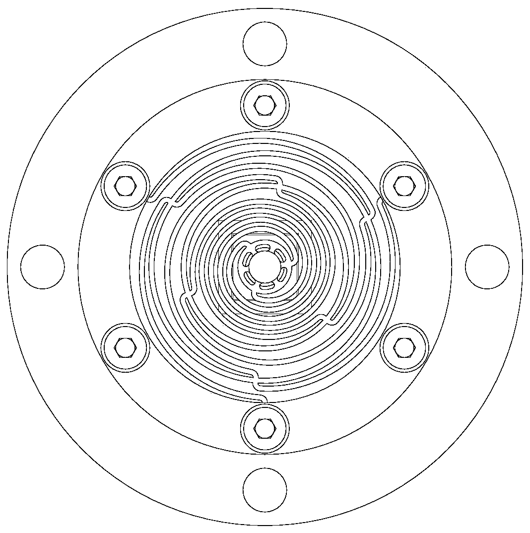 High-accuracy Z-direction single-freedom-degree micro-positioning platform based on multi-stage helical structure hinge