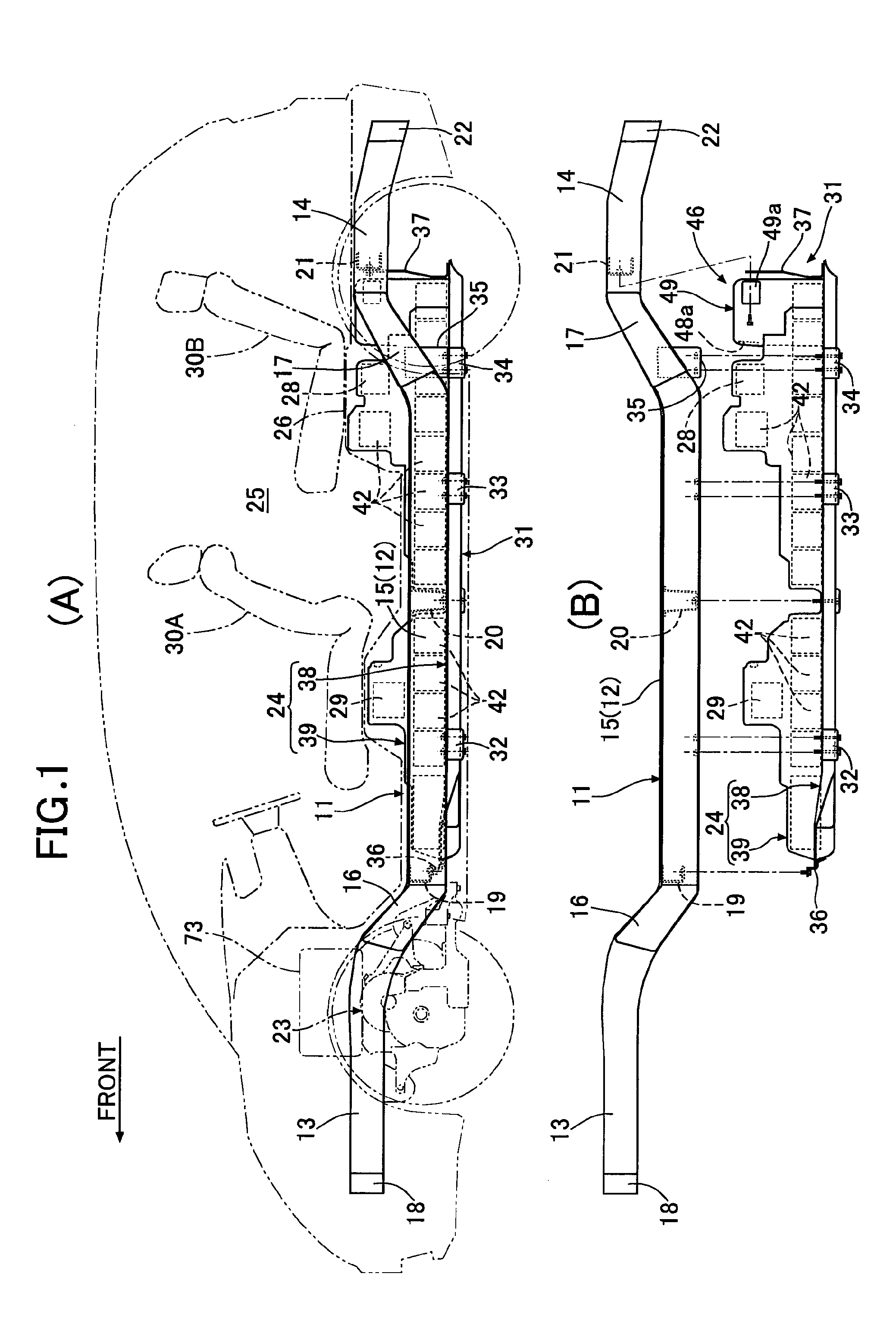 Battery pack for electric car