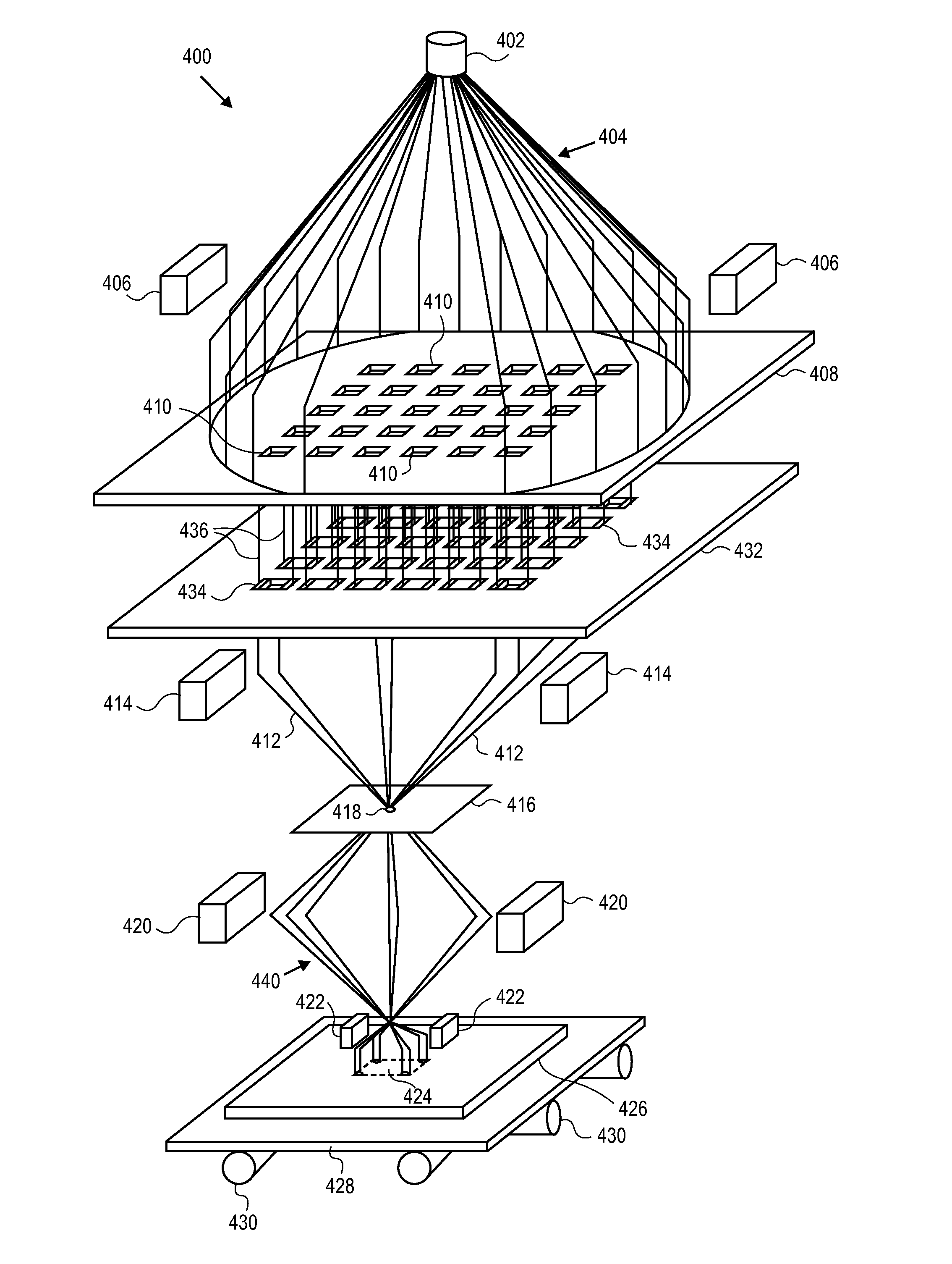 Method and system for forming patterns with charged particle beam lithography