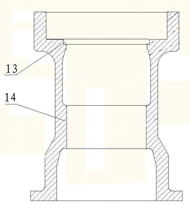 Cylinder sleeve fatigue test device