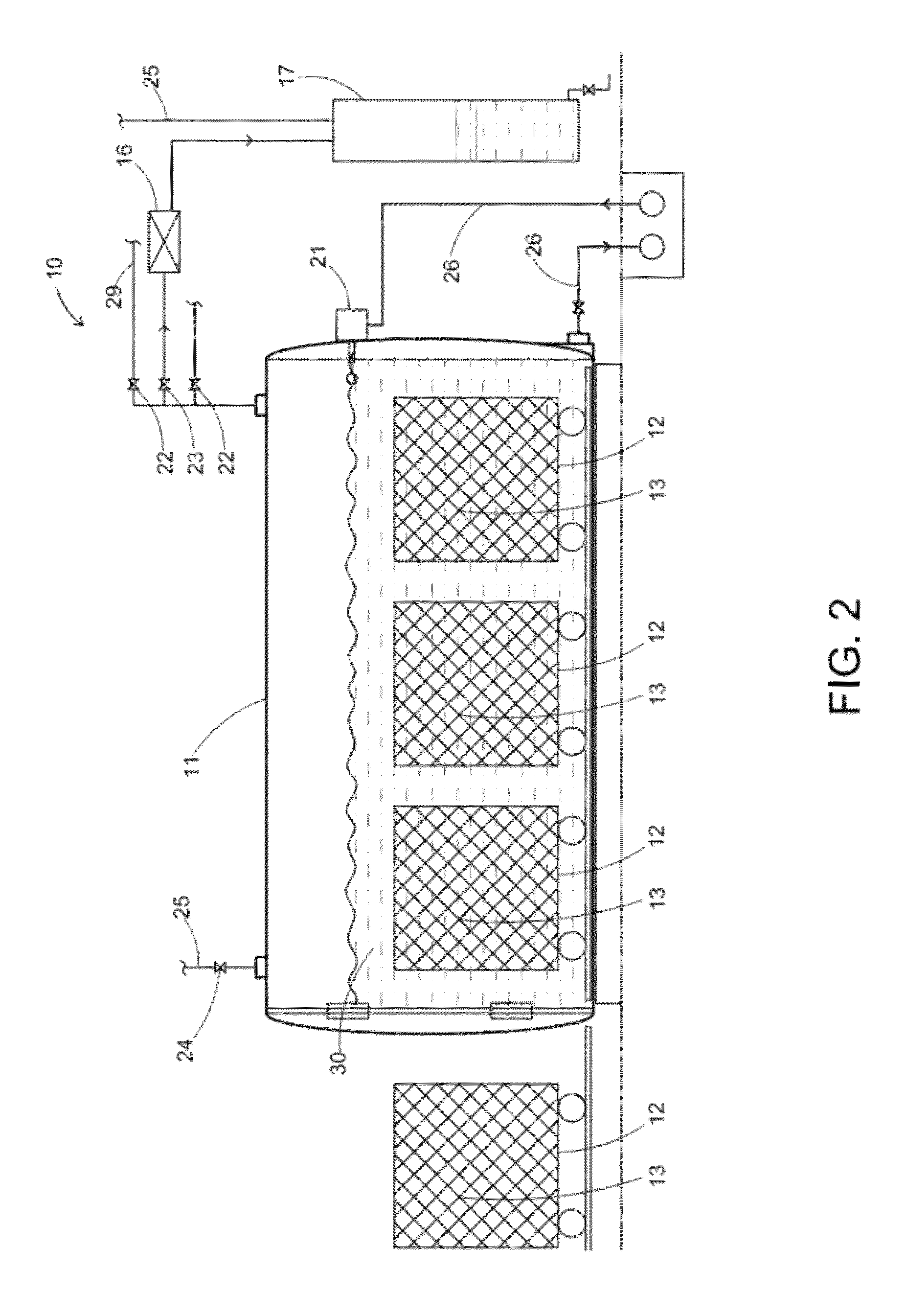 Sequencing retort liquid phase torrefication processing apparatus and method