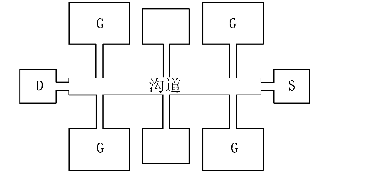 Nickel (Ni) film annealing side gate graphene transistor preparation method based on reaction of silicon carbide (SiC) and chlorine gas