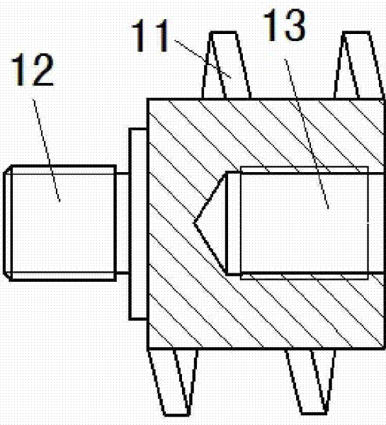 Spiral extrusion method and device for bar-producing machine