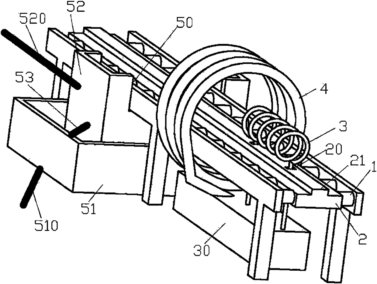 Semi-closed tubular aluminium profile heat treatment device