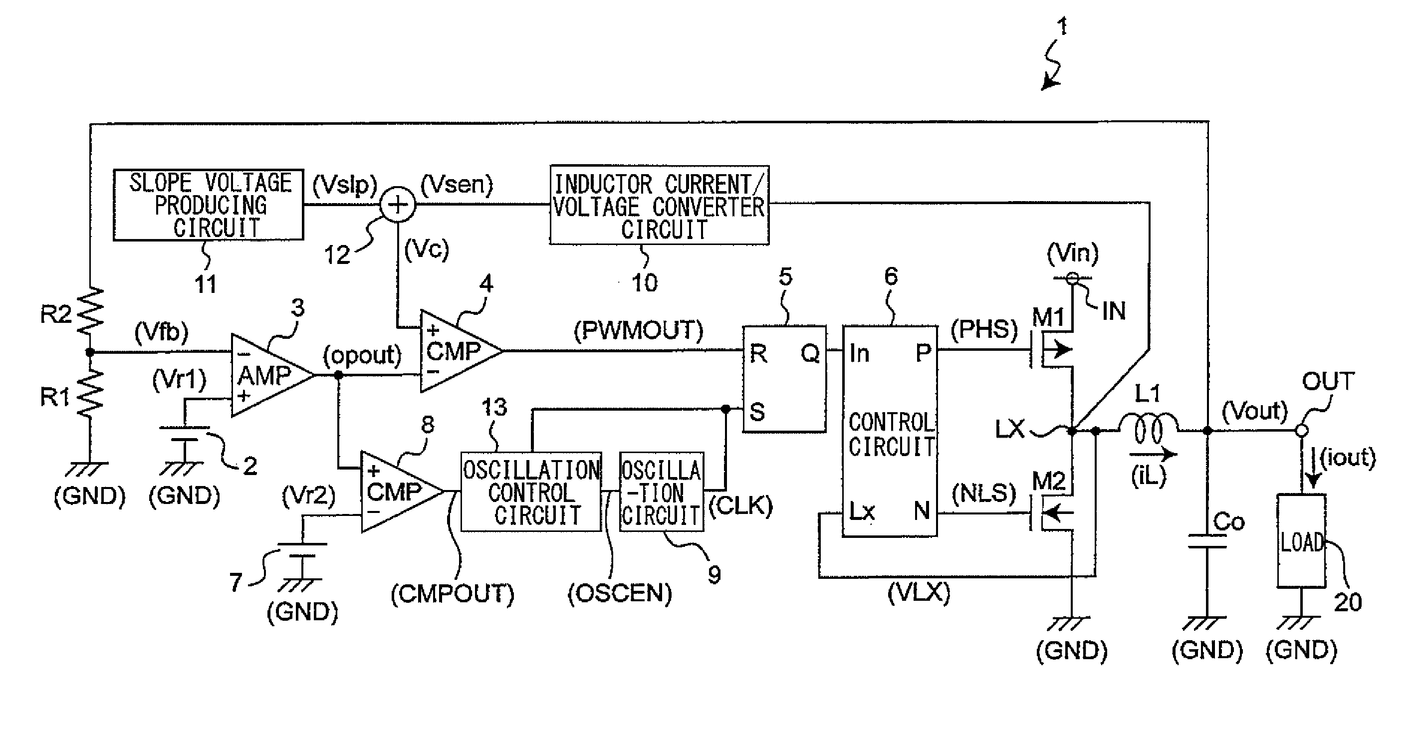 Switching regulator and operation control method thereof