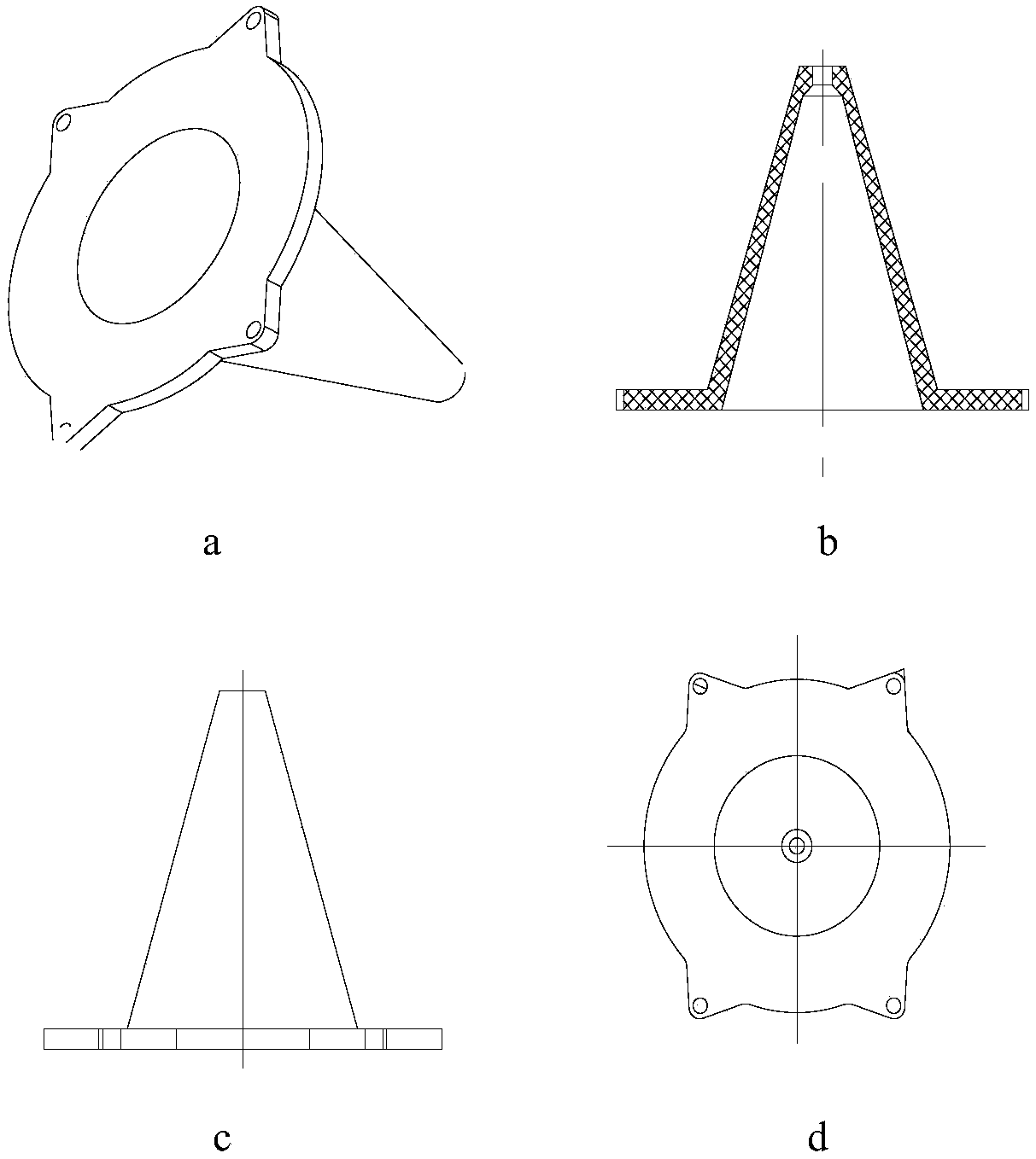 Small-sized S/C dual-band planar/cone spiral composite antenna