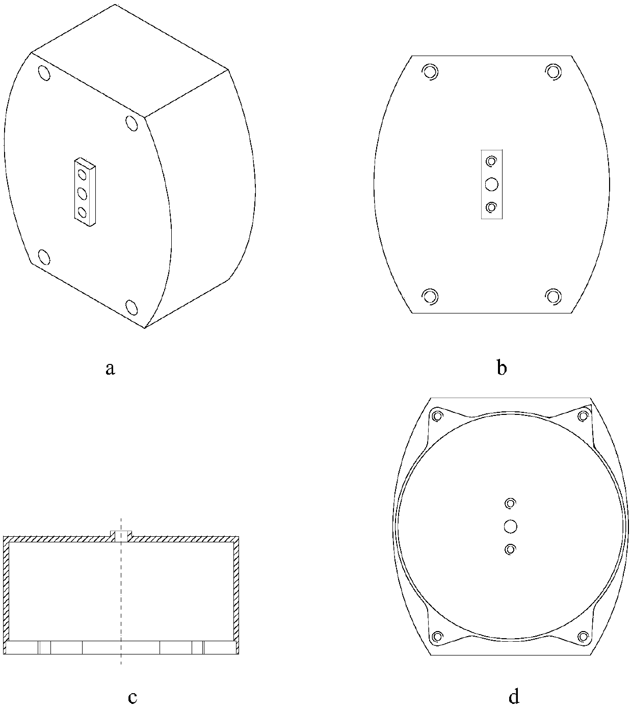 Small-sized S/C dual-band planar/cone spiral composite antenna