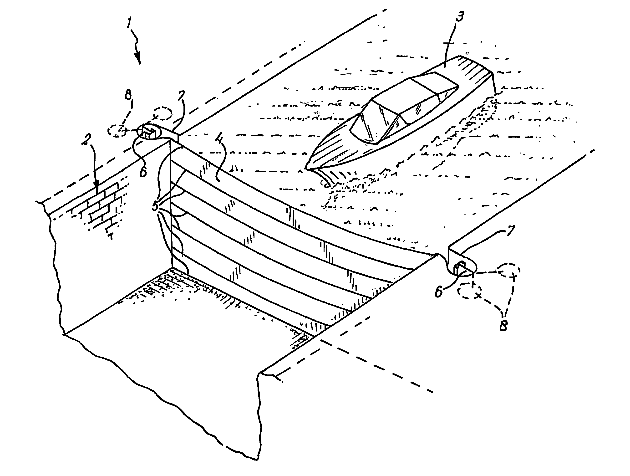 Flexible water gate