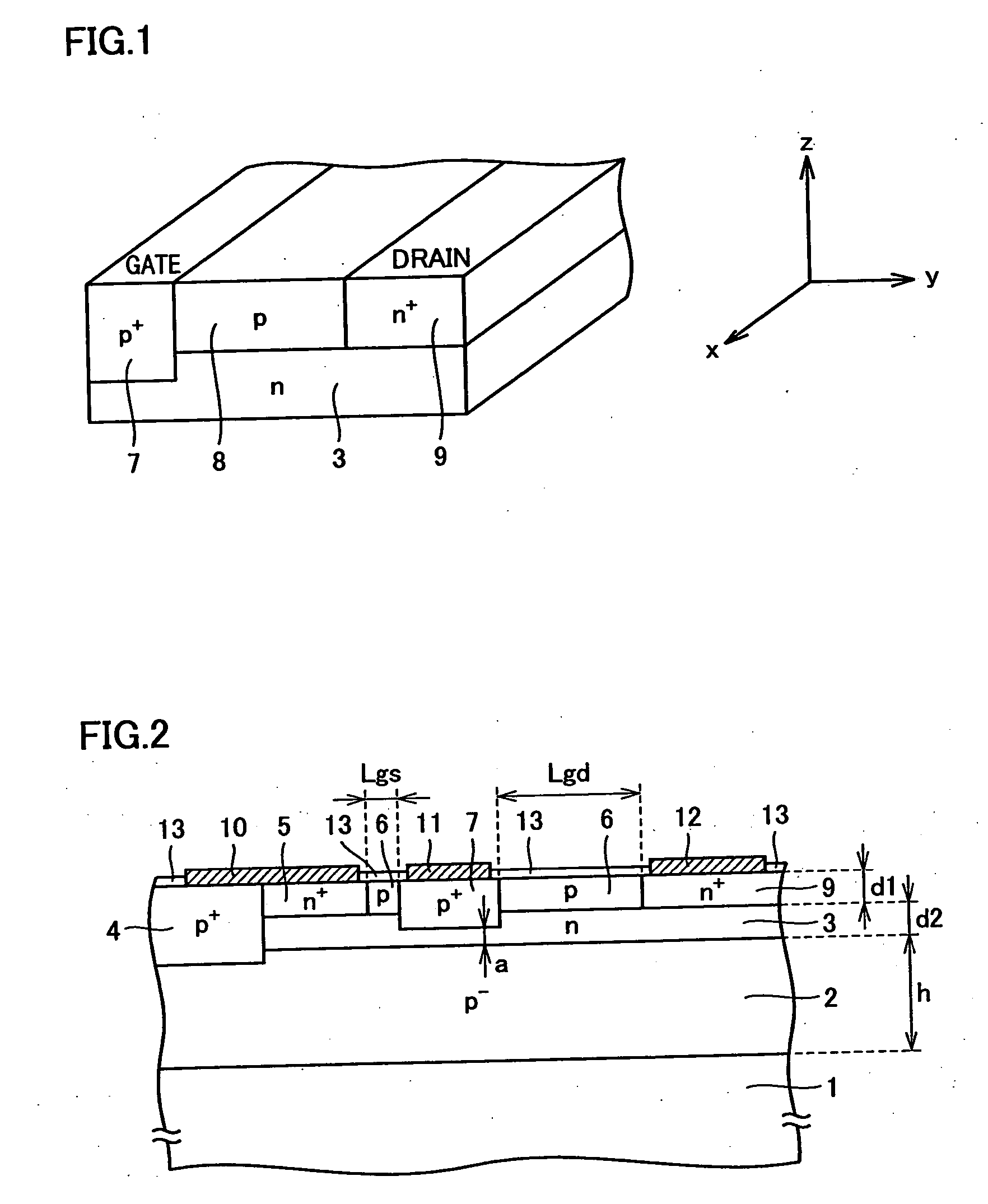 Lateral junction field-effect transistor