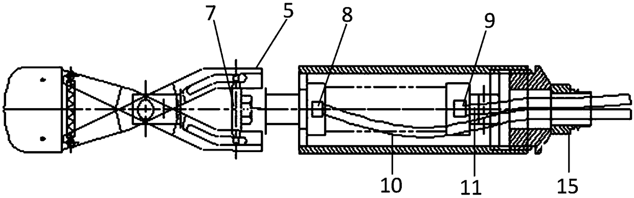 Radioactive storage tank sediment sampler and using method thereof