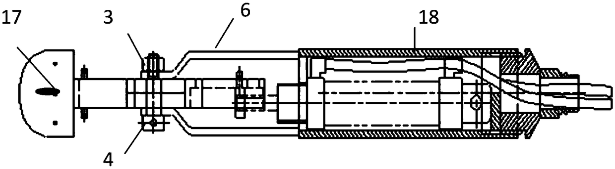 Radioactive storage tank sediment sampler and using method thereof