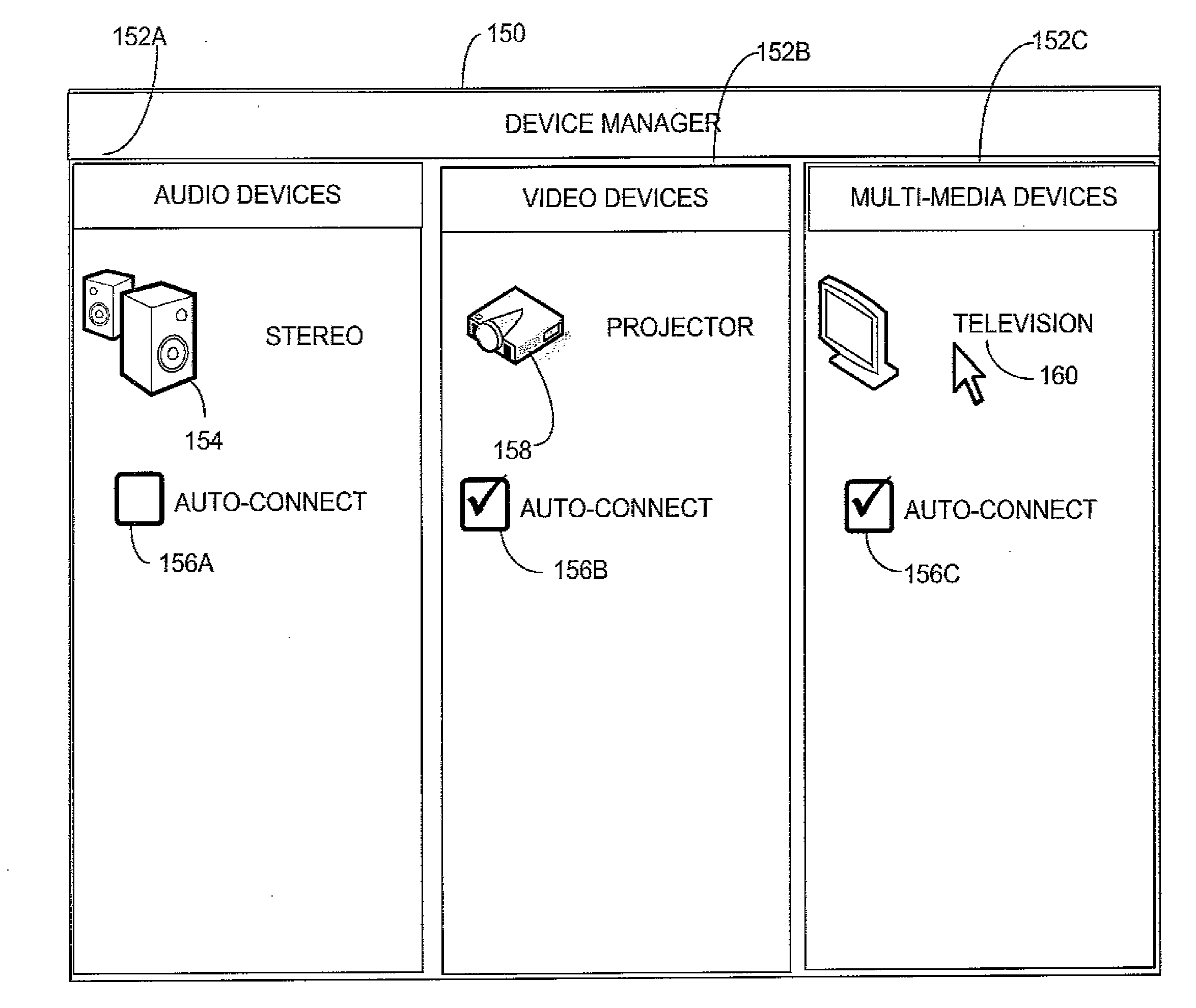 Auto-connect in a peer-to-peer network