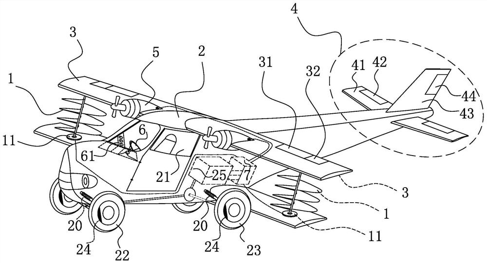 Vertical take-off and landing and fixed wing hovercars