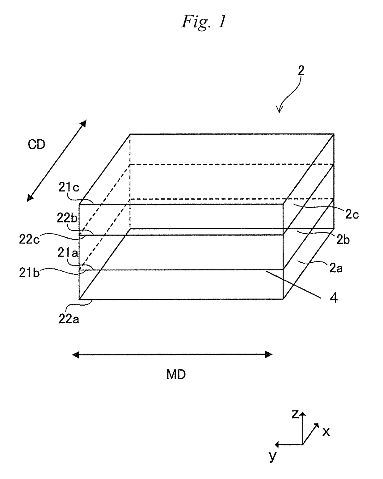 Separation membrane element