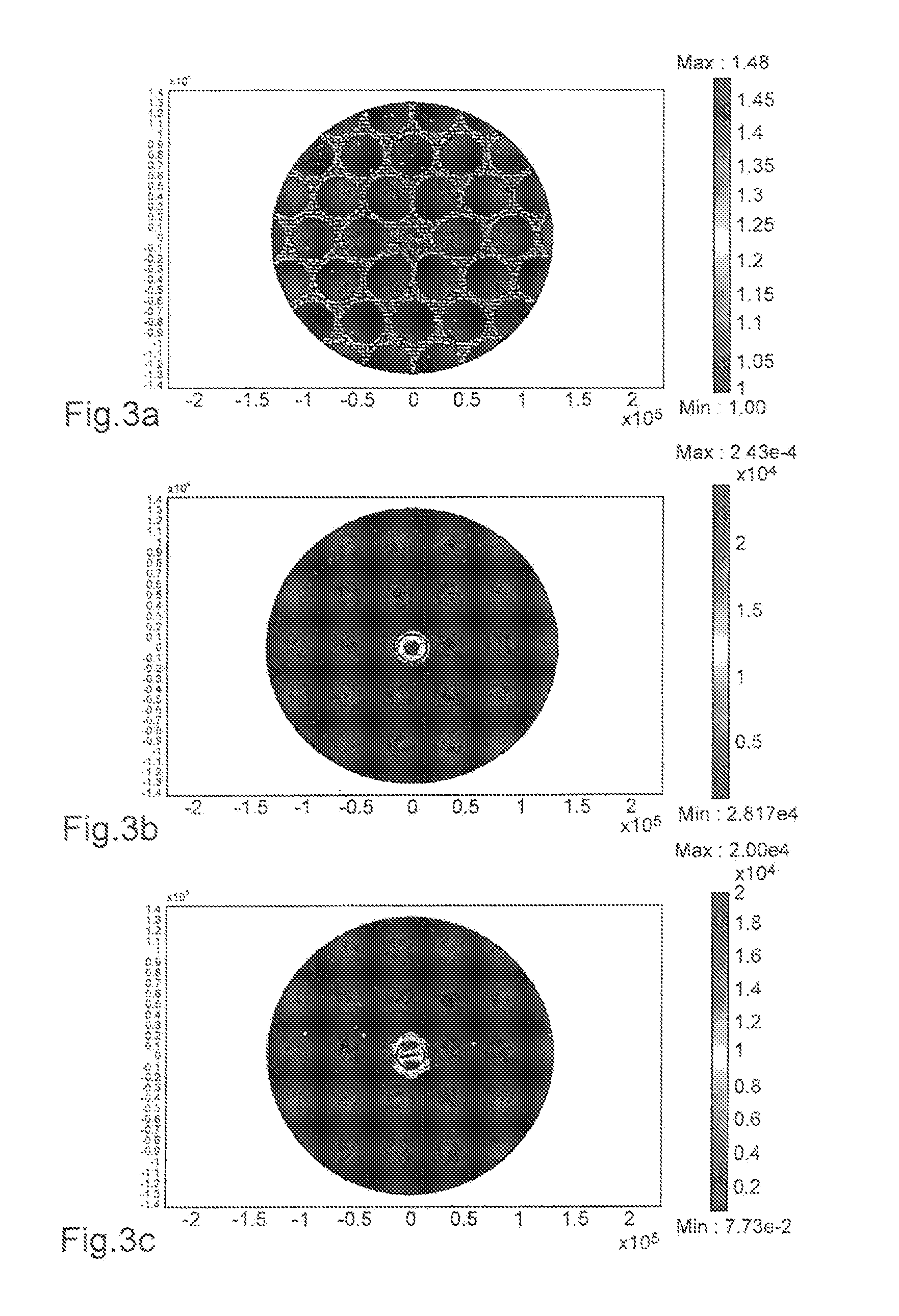 Microstructured optical fiber and a device for generating broadband white light