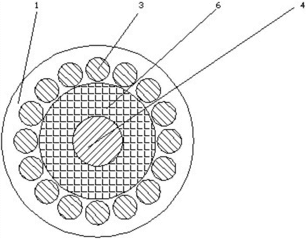 A magnetron sputtering target cathode for medium and low vacuum