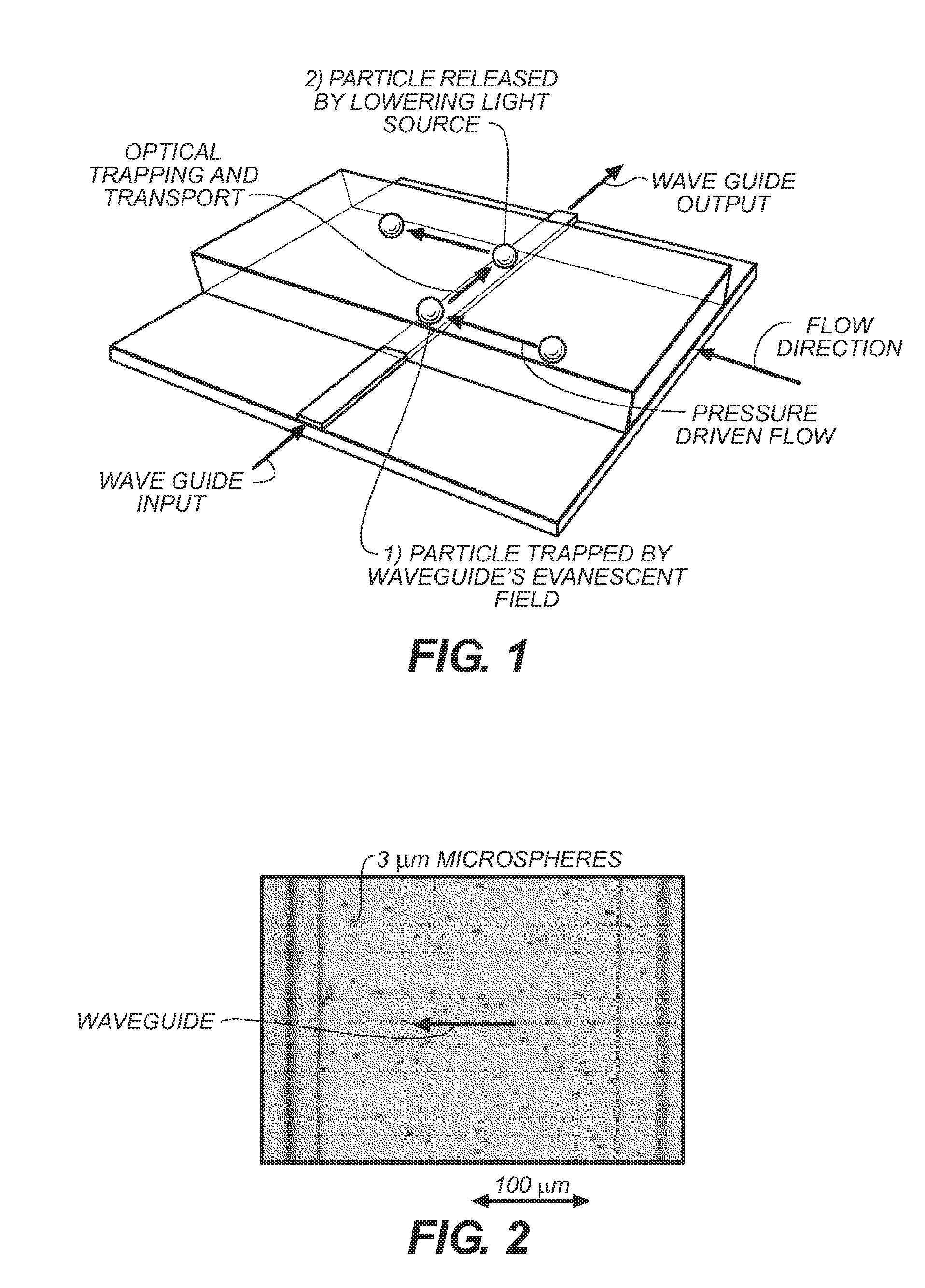 Integrated optofluidic system using microspheres