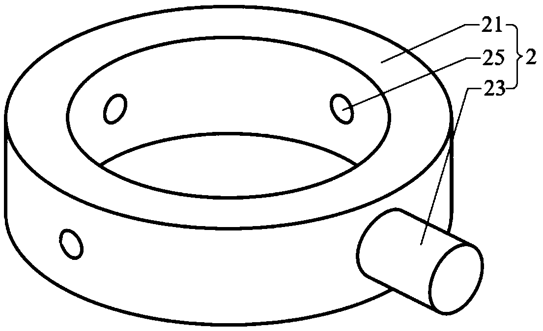 Static force test device and sensor mounting seat