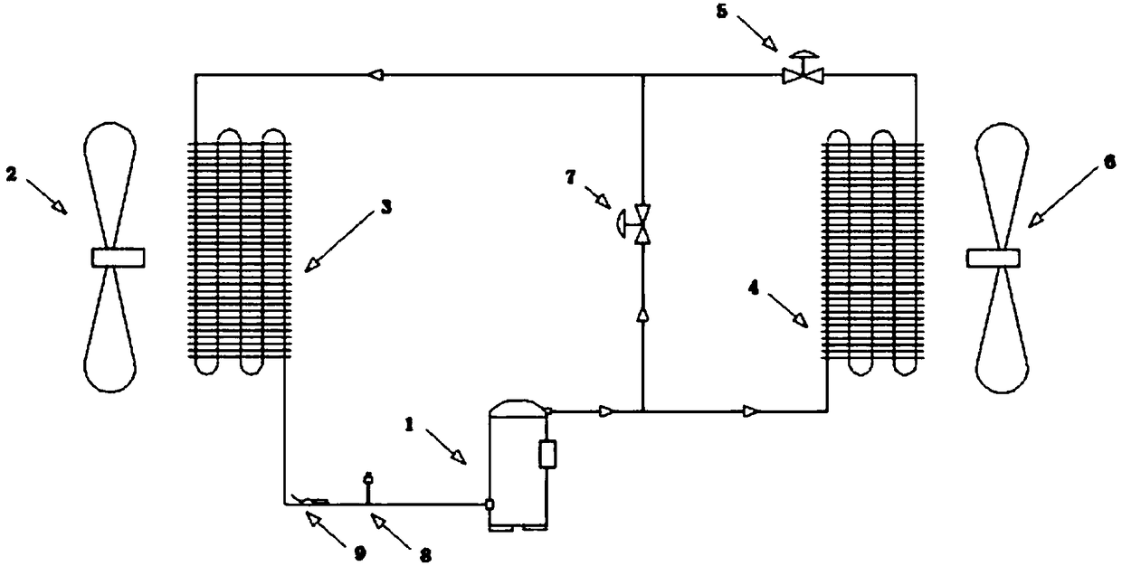 Full-load air conditioner device and control method thereof