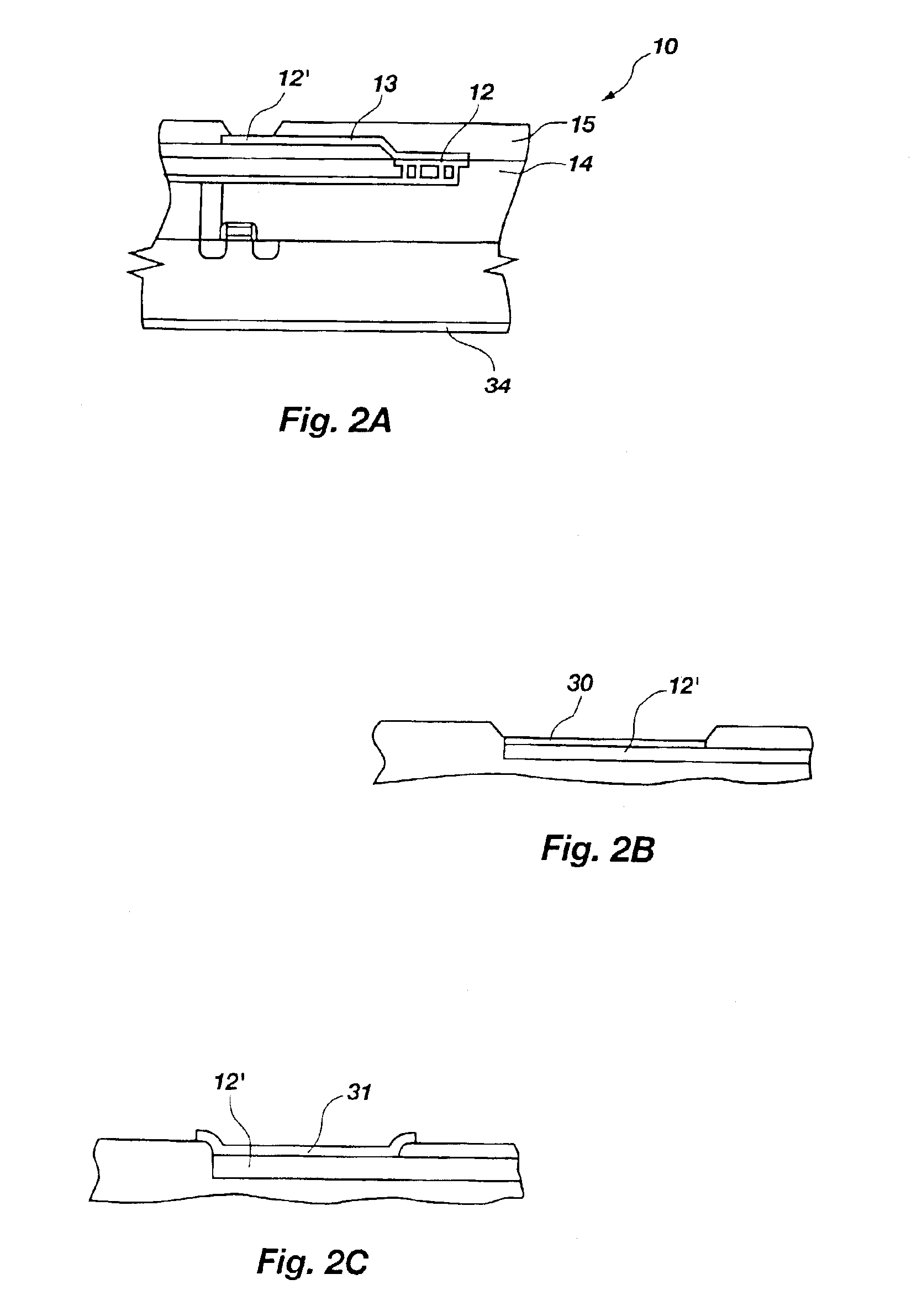 Selective passivation of exposed silicon