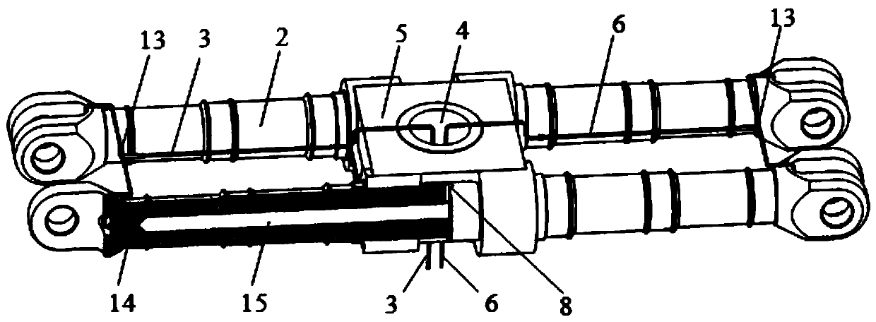 Dynamic balance adjusting system of centrifugal machine