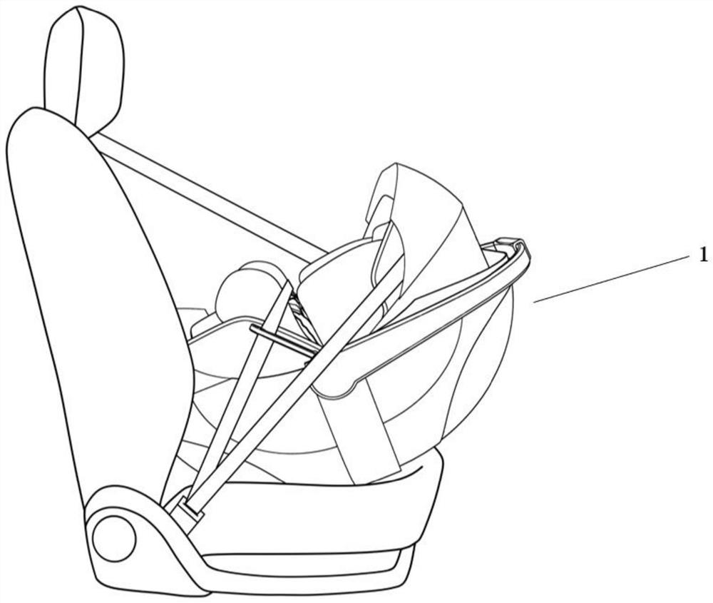 A kind of multifunctional baby trolley