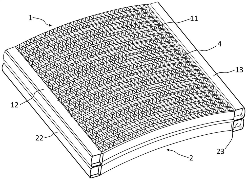 Integrated automobile radiator and automobile