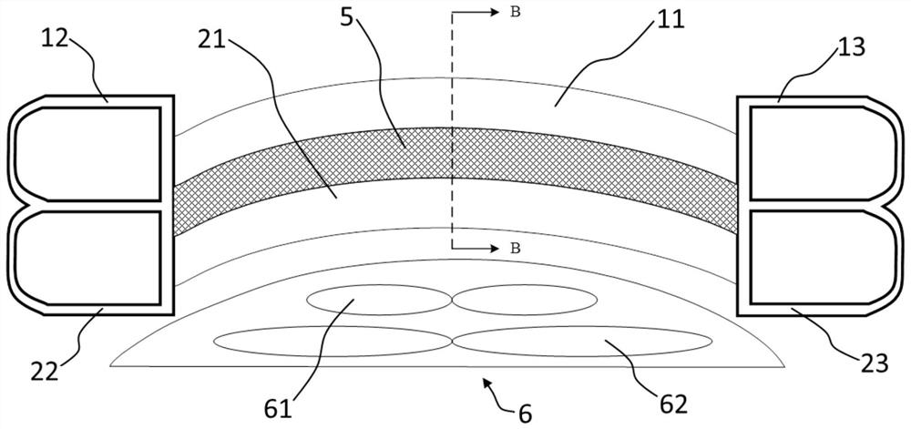 Integrated automobile radiator and automobile