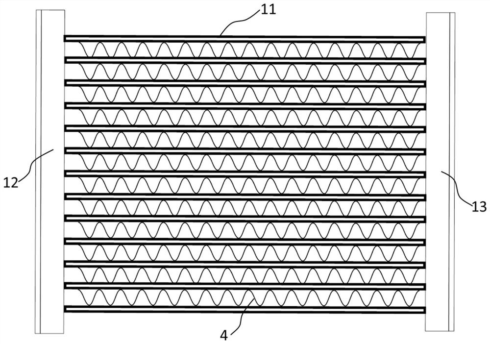 Integrated automobile radiator and automobile