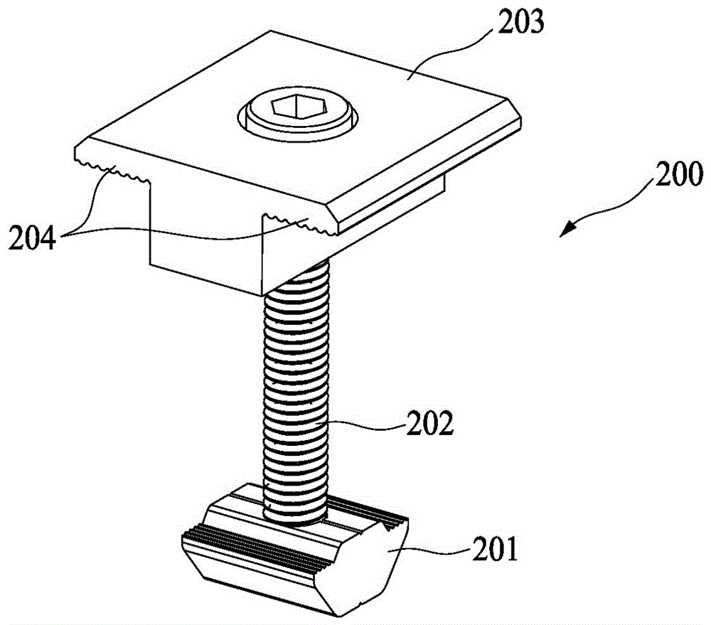 Adjustable solar panel composite pressing component