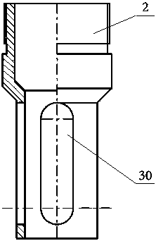 Downhole device for pumping well